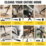 Waitbird Multi-Purpose Steam Cleaner, 4.5Bar 300°F Steamer for Tile & Grout