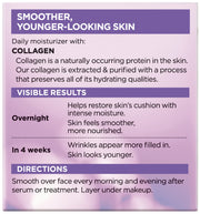 L’Oreal Paris Collagen Daily Face Moisturizer, Anti Aging Face Cream to Reduce Wrinkles and Provide Intense Hydration, 1.7 oz