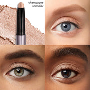 Julep Eyeshadow 101 Crème-to-Powder Eyeshadow Stick, Champagne Shimmer