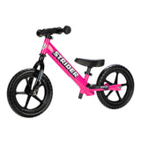 Strider 12 Sport, No Pedal Balance Bike for Kids Ages 1–4 Years, Pink | No-Pedal Balance Bike for Toddlers, Safety Pad, Adjustable Seat and Handlebars Lightweight Frame, Never-Flat Tires