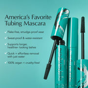 Thrive Causemetics Liquid Lash Extensions Mascara, Rich Black Shade | Tubing Formula Lengthens, Volumizes & Curls, Smudge Proof, Washable, No Clumping or Flaking, Vegan, Cruelty Free, Brynn Shade
