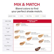 MISSHA M Perfect Cover BB Cream No.23 Natural Beige SPF 42 PA+++ 1.69 oz | Light-medium cool-neutral skin; tinted moisturizer for face, buildable coverage, smooth natural finish, daily wear