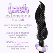 tarte tartelette tubing mascara – Lash Extensions in a Tube, Easy-to-Remove Eye Makeup, Clinically Proven to Volumize & Curl, 24Hr Smudge-Proof Longwear, vegan & cruelty-free