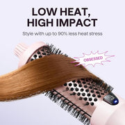 Wavytalk Thermal Brush Blowout Boost 1.5″ Heat Round Brush for Blowout Look