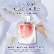 Lancôme La Vie Est Belle Eau de Parfum - Floral Women's Perfume | Long Lasting Fragrance with Notes of Iris, Earthy Patchouli, Warm Vanilla & Spun Sugar - Floral & Sweet Perfume for Women