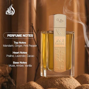 Lattafa Angham - Citrus, Lavender, Musk, Amber, Vanilla - Eau de Parfum Long-Lasting Fragrance for Unisex, 3.40 Ounce / 100 ml