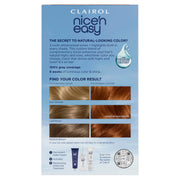 Clairol Nice'n Easy Permanent Hair Dye, 6R Light Auburn | 1 Pack | Zero Ammonia, PPD‑Free, 100% Gray Coverage with Bonding System | Pack of 1