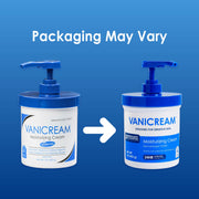 Vanicream Moisturizing Cream, Body & Face Moisturizer, 16 Oz Pump Dispenser | Formulated without Common Irritants for Sensitive Skin, Restores Moisture and Soothes Irritated, Cracked or Itchy Skin