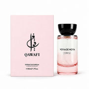 QAWAFI Voyage Nova Eau de Parfum for Women, Lychee Bergamot, Rose Peony Cocoa Blossom, Elegant Patchouli, Long Lasting Spring Fall Perfume, 50ml &1.7fl oz