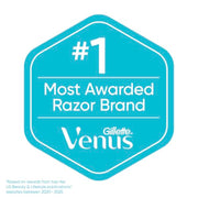 Gillette Venus ComfortGlide White Tea Women's Razor 1 Handle + 4 Blade Refills
