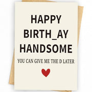 WowBefun Gifts for Men Him | Funny Birthday Card & Gifts for Men Husband Boyfriend Him, Happy Bday Card