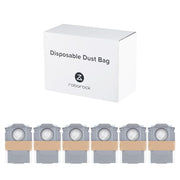 roborock 6 Packs Disposable Dust Bags for Saros 10R, Saros Z70, Saros 20, Qrevo Edge 3 Pro, QV 35A, Qrevo CurvX, Qrevo Curv 2 Flow, Qrevo S Pro, Qrevo 2 Pro, Saros 20 Sonic, S8 Max Ultra & RDS