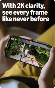 Blink Battery Doorbell 2K+ (newest model) and Outdoor 2K+ (newest model) — Wireless smart security, 2K video, enhanced audio. Sync Module Core included - 1 Camera + Battery Doorbell 2K+ (Black)