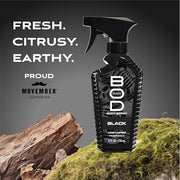 BOD man Fragrance Body Spray, Black, 8 fl oz (Pack of 2)