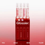 Glossier You Mini Wardrobe Fragrance Set, 4 x 1.5ml | Unisex Travel EDP Sampler, You, Fleur, Doux & Rêve, Skin-Scent Enhancer, Smells Different on Everyone