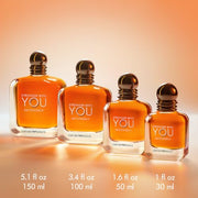 Armani Beauty Stronger With You Intensely - Warm & Spicy Cologne for Men | Long Lasting Fragrance with Pink Pepper, Lavender & Vanilla - Iconic Woody Mens Scent Perfect for Date Night