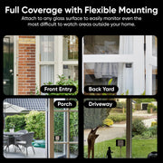 WYZE Window Camera, WiFi Indoor Security Cam, Anti-Glare Color Night Vision