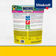 Vitakraft Menu Parrot Food 5 lb. | Nutrient-Rich Seed Blend, Natural Foraging Mix, Daily Diet Formula, Resealable Bag, 5 lb Pack