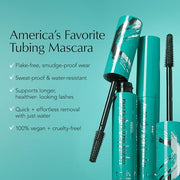 Thrive Causemetics Liquid Lash Extensions Mascara, Rich Black Shade | Tubing Formula Lengthens, Volumizes & Curls, Smudge Proof, Washable, No Clumping or Flaking, Vegan, Cruelty Free, Brynn Shade