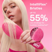 Wet Brush Original Detangler Hair Brush, Black Frost, For All Hair Textures | Ultra-Soft IntelliFlex Bristles Detangle Wet, Dry & Damaged Hair with Less Breakage, Pain-Free Detangling Brush