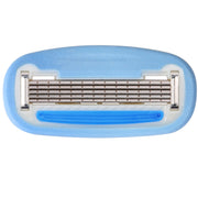 Amazon Basics 5-Blade Extra Smooth Razor for Women with Moisturizing Strips, Handle, 2 Cartridge Refills & Shower Holder (Previously Solimo)