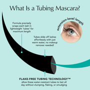 Thrive Causemetics Liquid Lash Extensions Mascara, Rich Black Shade | Tubing Formula Lengthens, Volumizes & Curls, Smudge Proof, Washable, No Clumping or Flaking, Vegan, Cruelty Free, Brynn Shade