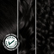 Garnier Nutrisse Ultra Crème Hair Color, 10 Black, 1 Count | Permanent Hair Dye with 100% Gray Coverage, 5-Fruit Oil Nourishing System, Rich, Vibrant Color, Vegan & Cruelty Free