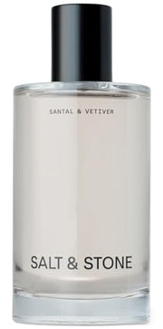 Salt & Stone Hair & Body Mist for Women & Men, Santal & Vetiver 3.4 fl oz | Body & Hair Mist, Warm & Woody Scented Body Spray, Gender Neutral Fragrance with Glycerin & Red Algae, Vegan, Paraben-Free