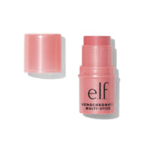 e.l.f. Monochromatic Multi Stick, Cream-to-Powder, Dazzling Peony | Creamy & Blendable for Eyes, Lips & Cheeks, Adds Shimmer, Lightweight Buildable Finish, Travel-Friendly, Vegan & Cruelty-Free