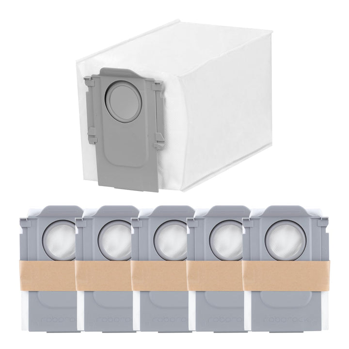 roborock 6 Packs Disposable Dust Bags for Saros 10R, Saros Z70, Saros 20, Qrevo Edge 3 Pro, QV 35A, Qrevo CurvX, Qrevo Curv 2 Flow, Qrevo S Pro, Qrevo 2 Pro, Saros 20 Sonic, S8 Max Ultra & RDS