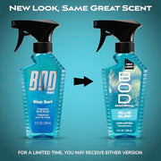 BOD man Fragrance Body Spray, Blue Surf, 8 fl oz