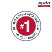 Aquaphor Lip Repair Ointment, Value Pack, 2 x 0.35 FL OZ | Lip Balm Moisturizer with Vitamins and Shea Butter, Immediate Severely Dry Lip Relief, Paraben and Fragrance Free