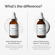 The Ordinary Multi-Peptide Serum for Hair Density, Peptide-Powered Formula for Thicker, Fuller Looking Hair