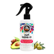 SO COZY Kids Curl Leave In Conditioner + Therapy Spray, 8 Fl Oz | Helps Detangle, Soften & Smooth Curls with Keratin, Vitamin B5, Olive Oil & Jojoba Oil, Paraben & Sulfate-Free