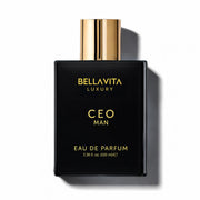 Bellavita Luxury CEO MAN Eau de Parfum | 100 ml (3.4 fl.oz.) | Perfume for Men | Mandarin, Lemon, Lavender, and Vetiver Notes | Long Lasting Men's Fragrance