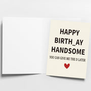 WowBefun Gifts for Men Him | Funny Birthday Card & Gifts for Men Husband Boyfriend Him, Happy Bday Card