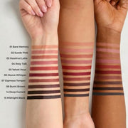 Laka Lip Liner - Creamy Matte Lip Contour | #02 Suede Pink | Muted Nude Pink | Precise Lip Liner Pencil for Shaping & Overlining | Long-Lasting Waterproof Formula | No Sharpening