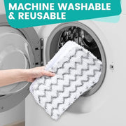 6 Pack Steam Mop Replacement Pads Compatible with Shark Steam Mops | Fit for S1000/S1000A/S1000C/S1000WM/S1001C, Floor Steamer Pads Washable, Reusable Microfiber Cleaner Pads