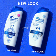 Head and Shoulders Classic Clean 2-in-1 Anti-Dandruff Shampoo + Conditioner 8.45 Fl Oz