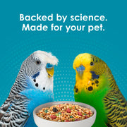 Kaytee Forti-Diet Pro Health Nourish+Protect Parakeet Food, 2 Pounds | Balanced digestion daily. Parakeet seed with superfoods. Prebiotics, probiotics, small bird food
