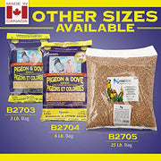 Hagen Pigeon & Dove Seed, Original Formula Bird Food, 6 lb Bag | Nutritionally Complete Seed Mix with Vitamins & Minerals, Wild & Captive Bird Diet, Insect-Resistant Air-Tight Packaging