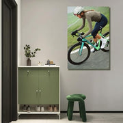 JIMUJIA Custom Canvas Art Print (24L x 36W), Personalized Photo Wall Decor | Unframed Canvas Print (Optional Frames) Customizable Photo Portrait Gift for Living Room, Bedroom, Office Decor