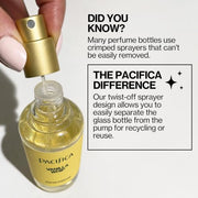 Pacifica French Lilac Spray Perfume – Clean Vegan Floral Fragrance for Women, Fresh-Cut Lilac & Powdery Magnolia Notes, Long-Lasting Romantic Spring Scent, 1 oz