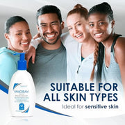 Vanicream Gentle Facial Cleaner, pH-Balanced Face Wash, 8 Fl Oz | Formulated without Common Irritants for Sensitive Skin, Removes Makeup, Dirt and Excess Oils, Non-Comedogenic