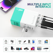 Mini Projector Portable for Gift, Led Outdoor Movie Projector