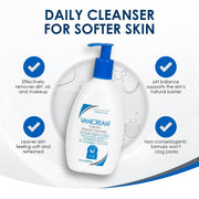 Vanicream Gentle Facial Cleaner, pH-Balanced Face Wash, 8 Fl Oz | Formulated without Common Irritants for Sensitive Skin, Removes Makeup, Dirt and Excess Oils, Non-Comedogenic