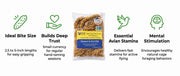 Birds LOVE® Millet Tips & Tails for Birds – Premium Spray Millet Treat, Non-GMO, USA Grown – Natural Bird Food for Parakeets, Cockatiels, Budgies, Lovebirds, Finches, Canaries & Parrots – 1 lb