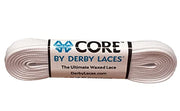 Derby Laces CORE Narrow 6mm Waxed Lace for Figure Skates, Roller Skates, Boots, and Regular Shoes