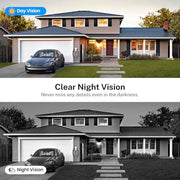 Orbitell 1080p Wireless Wi-Fi Video Doorbell Camera with Two Way Audio, Night Vision, Cloud Storage, Smart AI Motion Detection, Support 2.4GHz Wi-Fi only