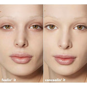 e.l.f. Hydrating Camo Concealer, Full Coverage, Light Ivory | Satin Finish, Under-Eye & Blemish Coverage, Hydrating Formula, Long-Lasting Wear, Non-Creasing, Vegan & Cruelty-Free